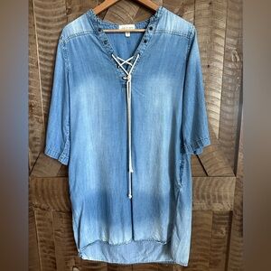 Pre-loved Anthropologie Cloth & Stone Denim Dress